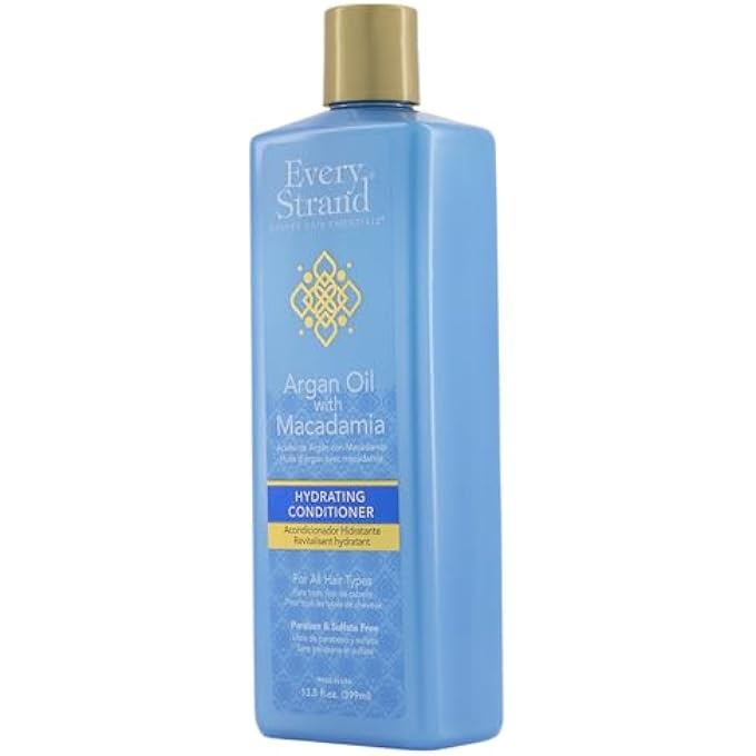 Every Strand ARGAN OIL WITH MACADAMIA HYDRATING CONDITIONER, 13.5 FL OUNCE, 13.5 OUNCE - Image 2